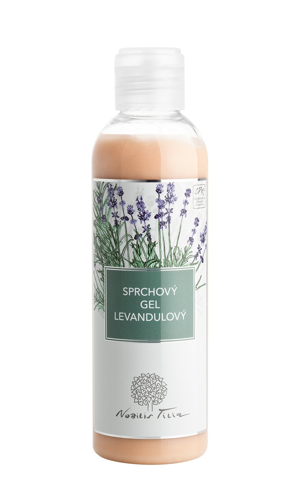 Sprchový gel Levandulový: 200 ml