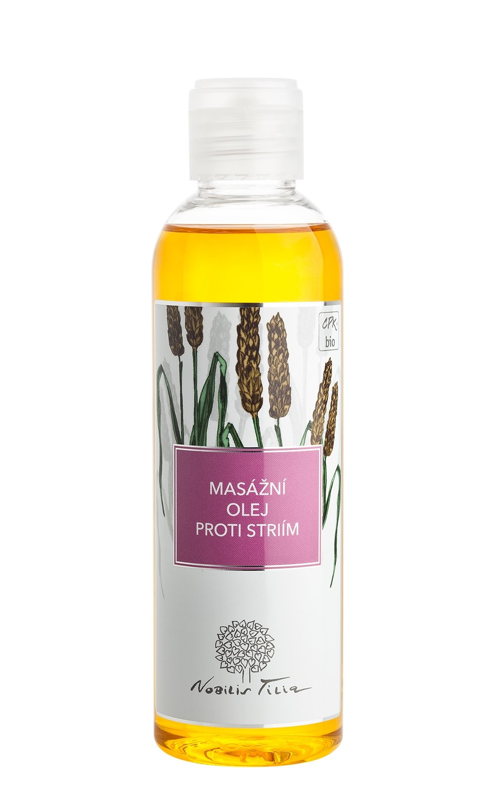 Masážní olej proti striím: 200 ml