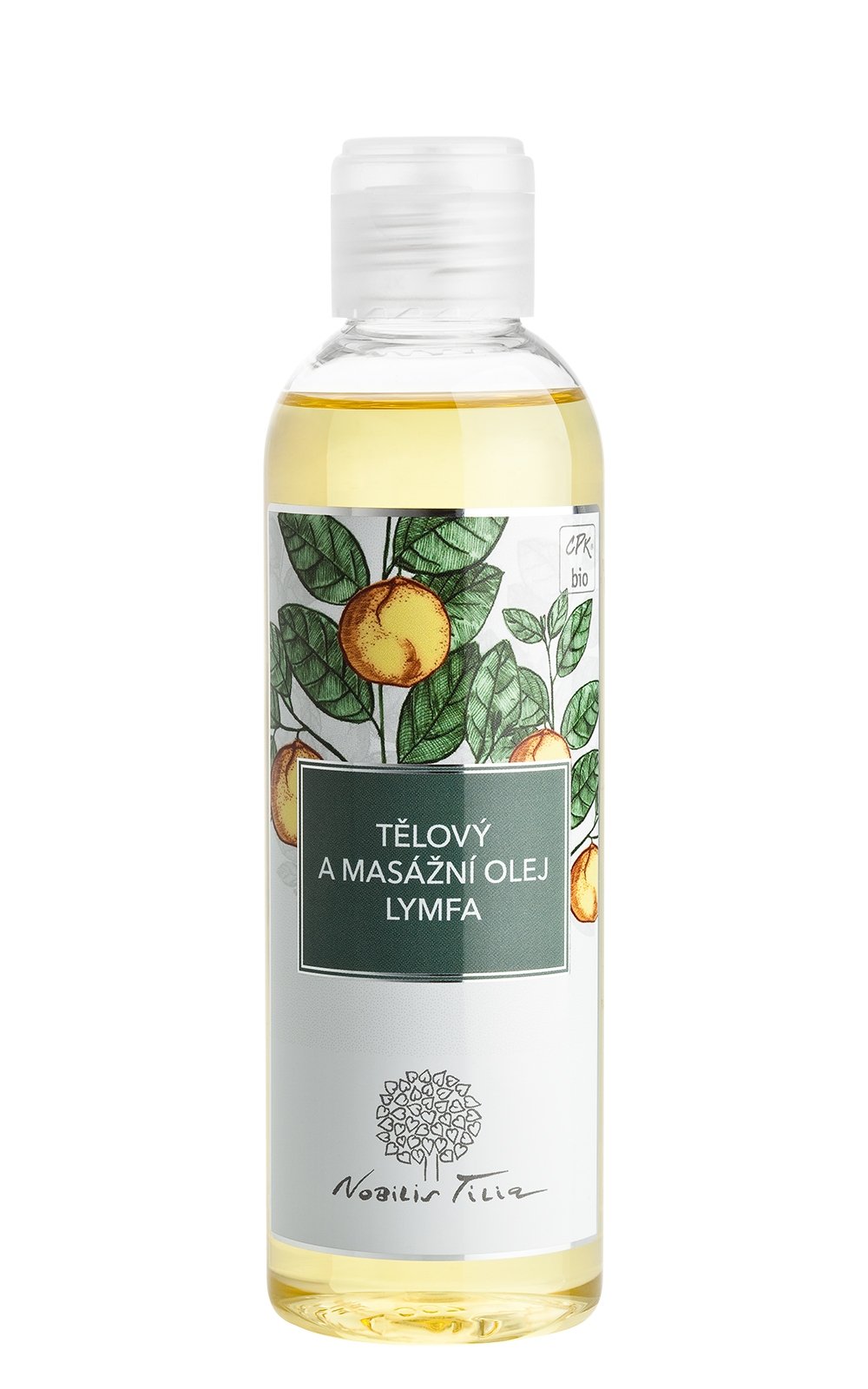 Tělový a masážní olej Lymfa: 200 ml