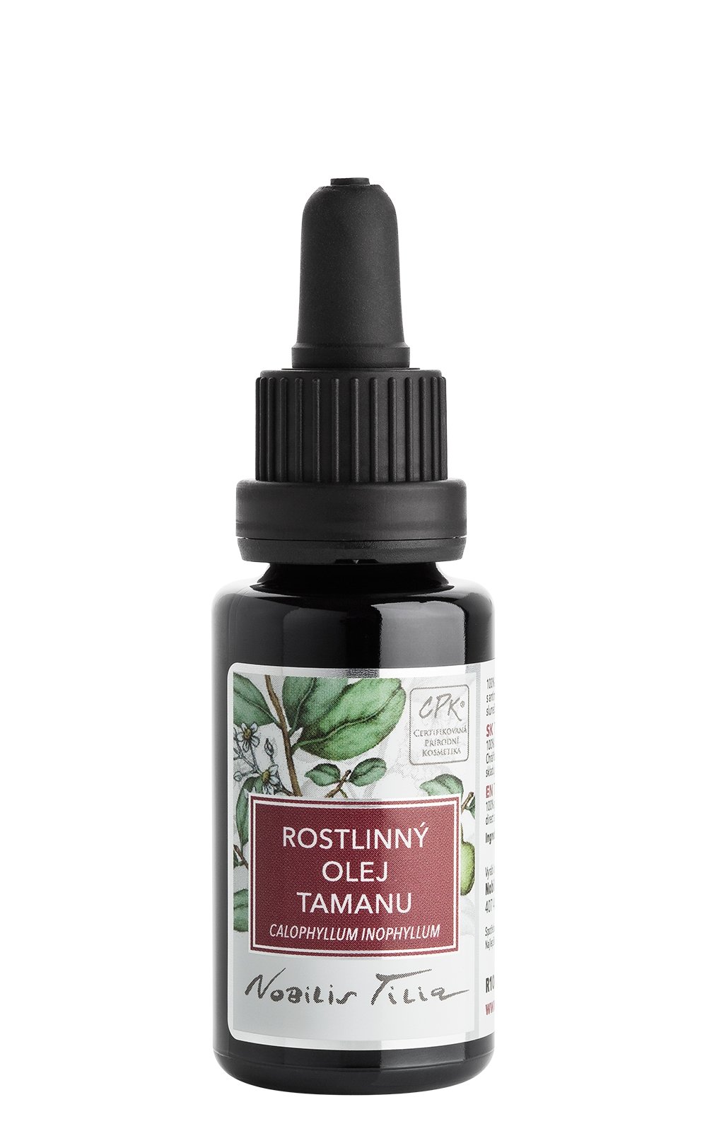 Tamanu olej 20 ml fialové sklo