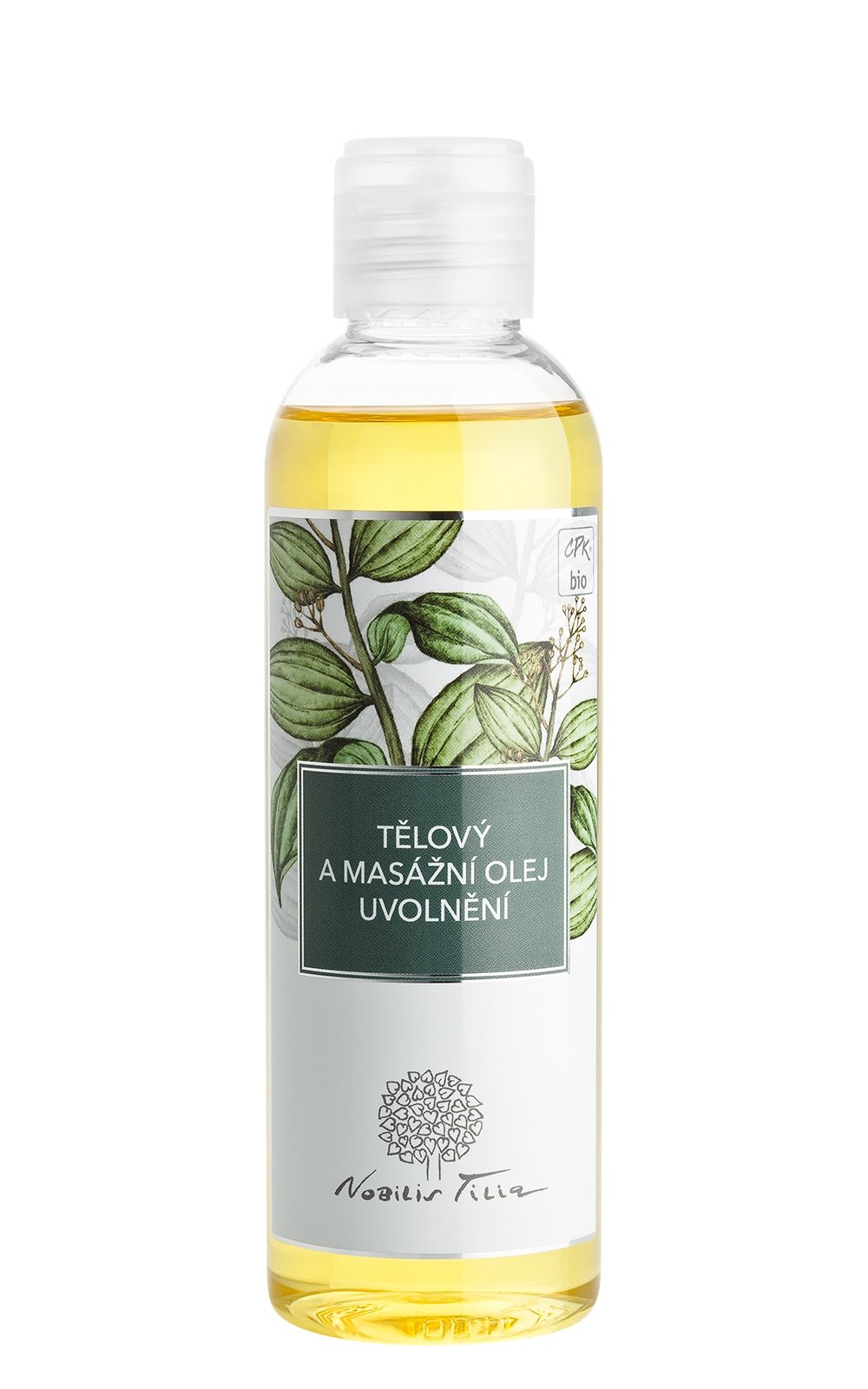 Tělový a masážní olej Uvolnění: 200 ml