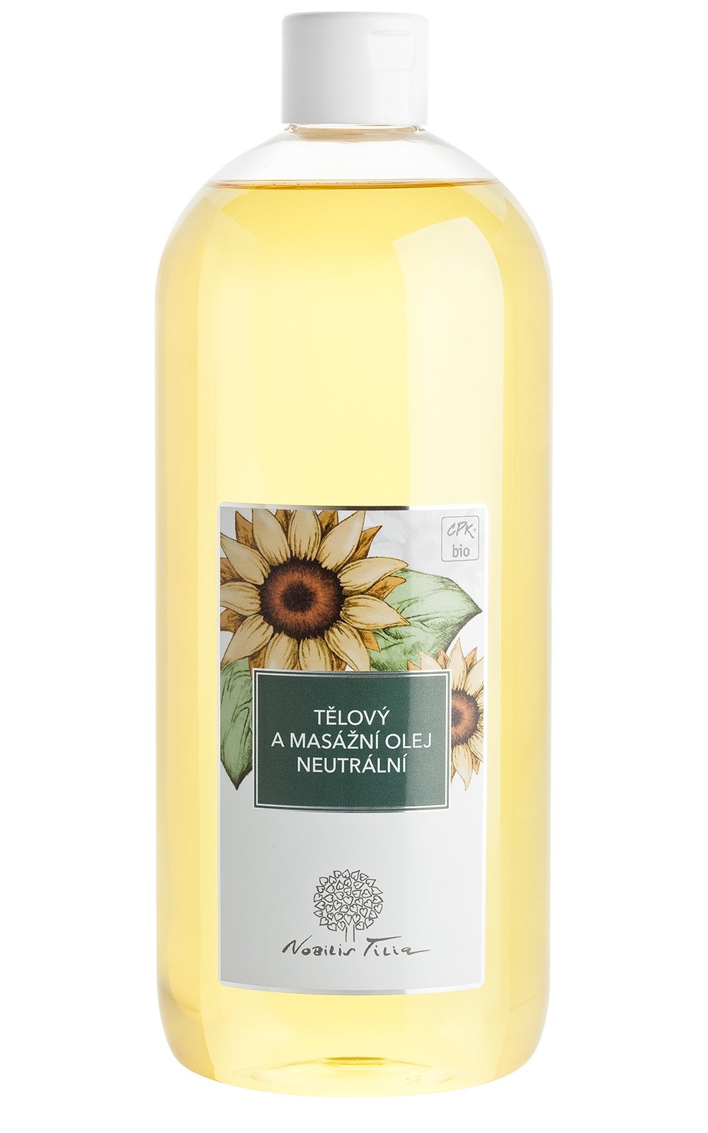 Tělový a masážní olej Neutrální: 1000 ml