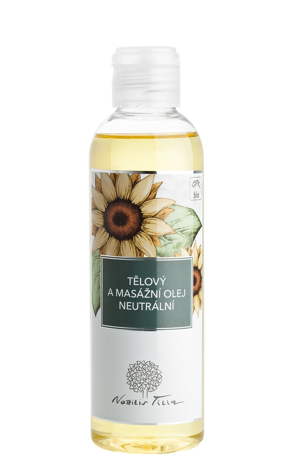 Tělový a masážní olej Neutrální: 200 ml