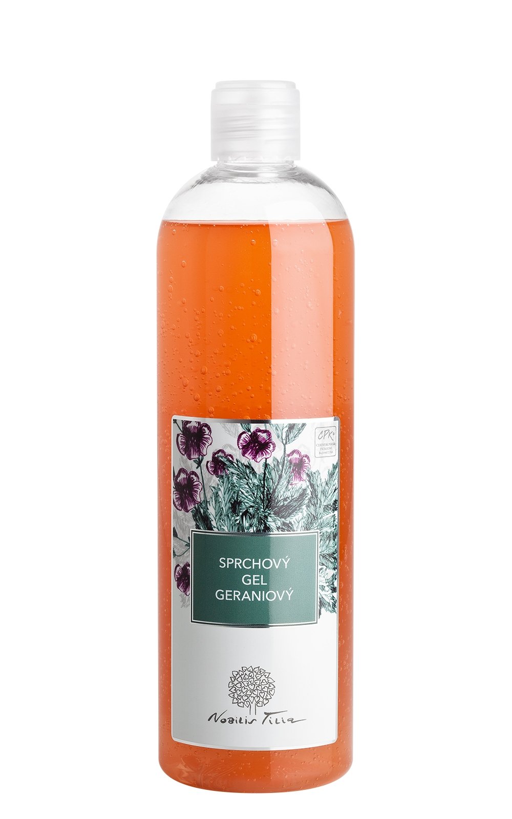 Sprchový gel Geraniový: 500 ml
