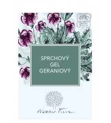 Přírodní sprchové gely a mýdla - Sprchový gel Geraniový 3 ml - vzorek sáček - N0820VZS