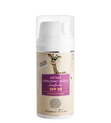 Prírodná opaľovacia kozmetika pre celú rodinu - Detské opaľovacie mlieko Josefínka SPF 30 - N0423M - 100 ml